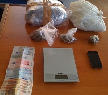 Σύλληψη 27χρονου στη Μεσσήνη για 1,8 κιλά χασίς