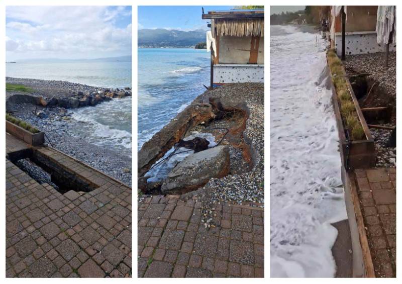 Ζημιές στη Μικρή Μαντίνεια