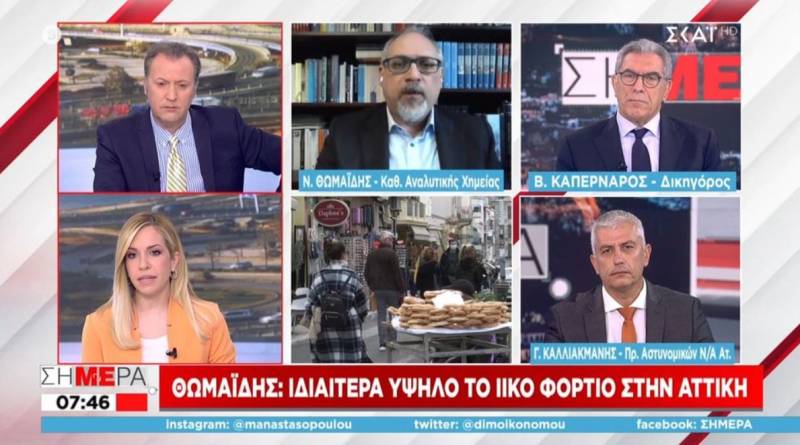 Θωμαΐδης: Δεν θα τελειώσουμε με τον κορονοϊό ούτε μέχρι το φθινόπωρο (Βίντεο)