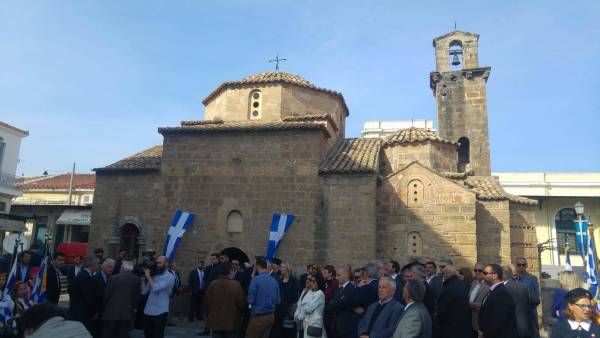 Λαμπρός εορτασμός για την 196η επέτειο της 23ης Μαρτίου στην Καλαμάτα (βίντεο-φωτογραφίες)