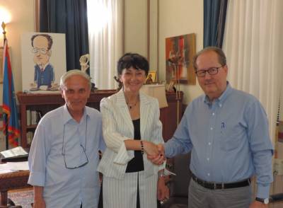 Η πρόεδρος των Ελλήνων της Γιάλτας στο Νίκα