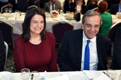 Υψηλόβαθμο κλιμάκιο της ΝΔ την Κυριακή στο περίπτερο του κόμματος στην Καλαμάτα