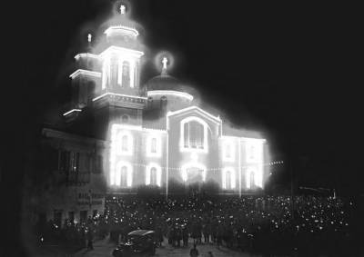 Ανάσταση στην Υπαπαντή γύρω στα 1940