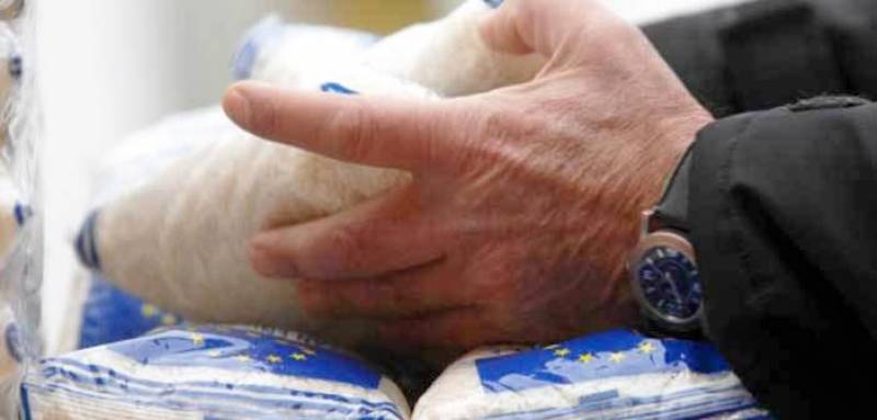 Διανομή τροφίμων στην Τριφυλία