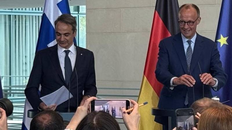 Συνάντηση Μητσοτάκη Μερτς στο Βερολίνο: Προσελκύονται γερμανικές επενδύσεις (βίντεο)