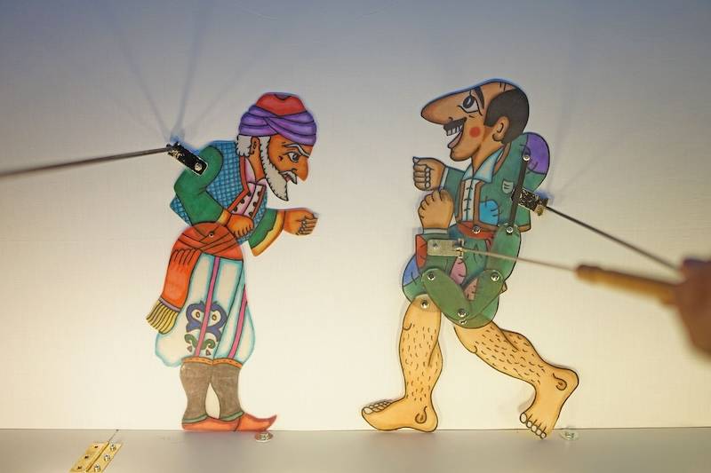 Παράσταση Καραγκιόζη στην Πειραματική Σκηνή