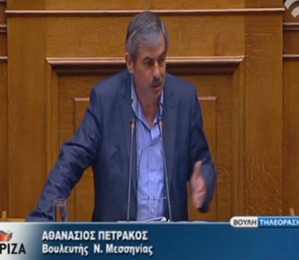 Ομιλία Πετράκου για παροχή δωρεάν ρεύματος και μείωση του ΕΦΚ στο πετρέλαιο (βίντεο)