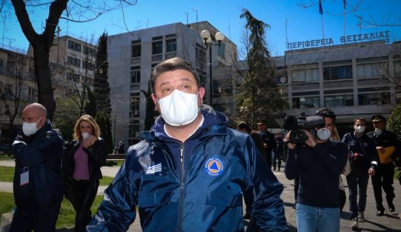 Επιθεώρηση Χαρδαλιά στα μέτρα του αεροδρομίου Καλαμάτας