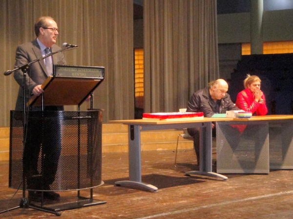 Ο Νίκας στην κοπή πίτας του Σωματείου: "Συνεργάτες και συνοδοιπόροι οι υπάλληλοι του δήμου"