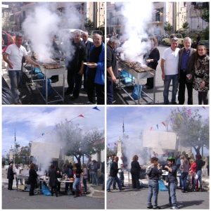 Τσίκνισαν χθες στην Ανω Πόλη Κυπαρισσίας