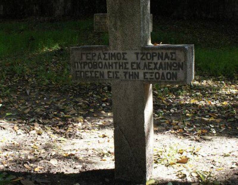 Γεράσιμος Τζόρνας: Ο Λεχαινίτης πυροβολητής της Εξόδου!