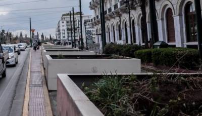 "Μεγάλος Περίπατος": Παρελθόν οι ζαρντινιέρες - Εργοτάξιο η Πανεπιστημίου