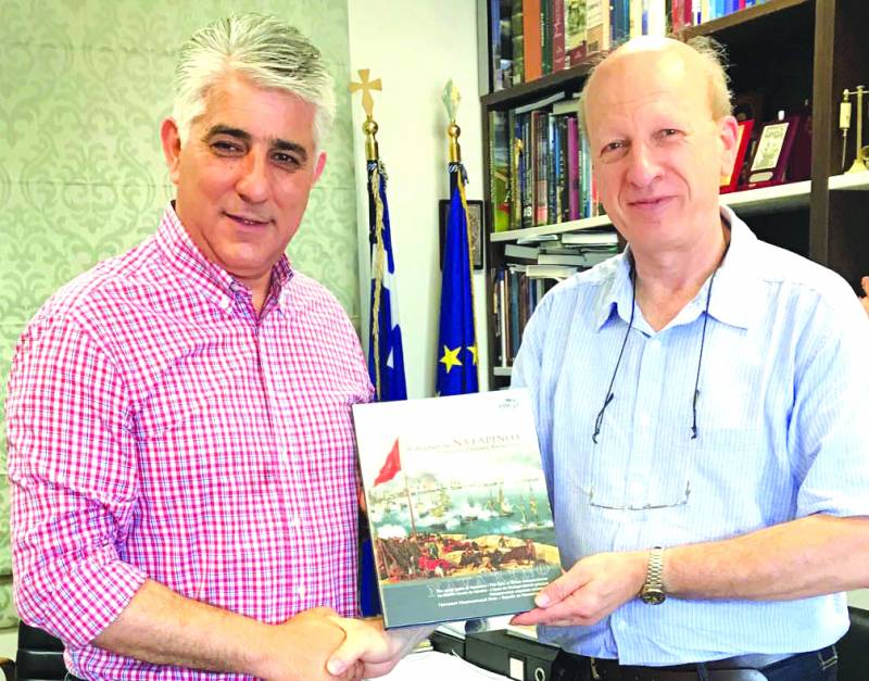 Στην Πύλο ο απόγονος του Αγγλου Ναυάρχου Codrington