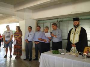 Ο αγιασμός στα ΕΠΑΛ (φωτογραφίες)