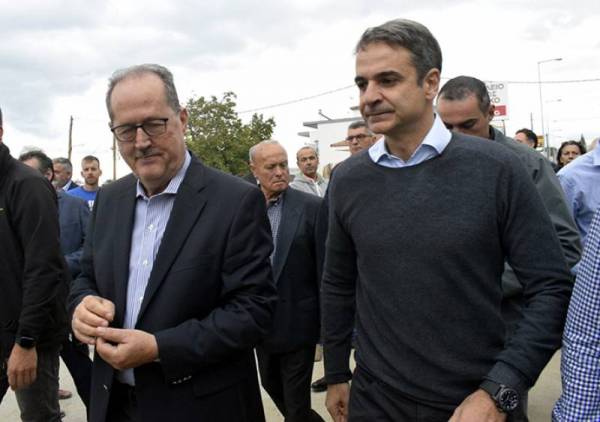 Επίσημη παρουσίαση της υποψηφιότητας Νίκα από Μητσοτάκη στην Τρίπολη