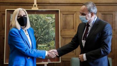 Γεννηματά: «Να μην περάσει η διχοτόμηση της Κύπρου που επιδιώκει η Τουρκία»