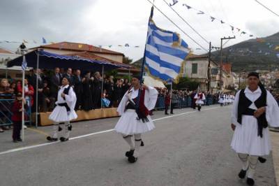 Ο εορτασμός της εθνικής επετείου στη Μεσσηνία