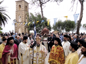 Βίντεο από τις εκδηλώσεις εορτασμού της Παναγίας Ελεήστριας στην Κορώνη