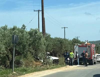 Δύο νεκροί τον Απρίλιο σε τροχαία στη Μεσσηνία