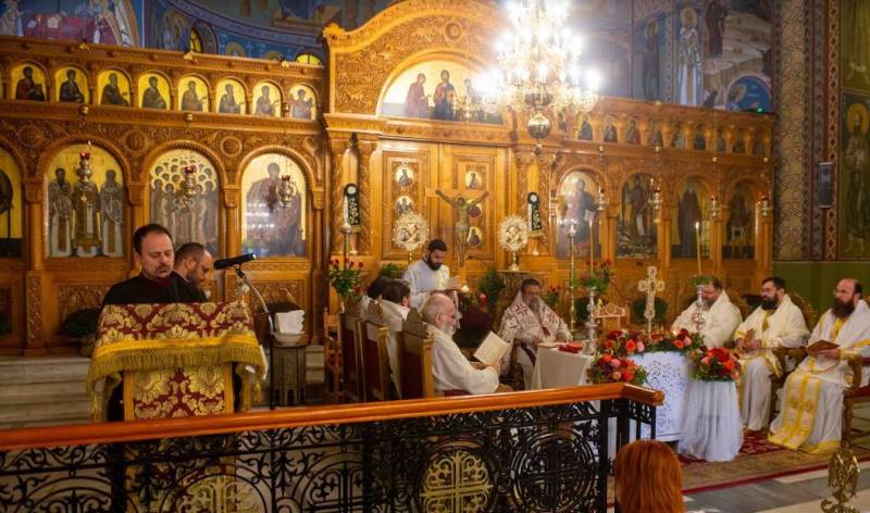 Ο Μητροπολίτης Μεσσηνίας στους Ταξιάρχες