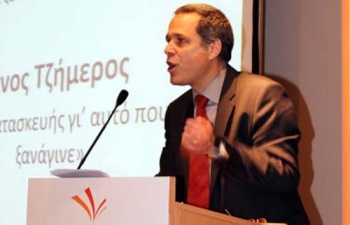 Στην Καλαμάτα την Τρίτη (12/6) ο Θ. Τζήμερος