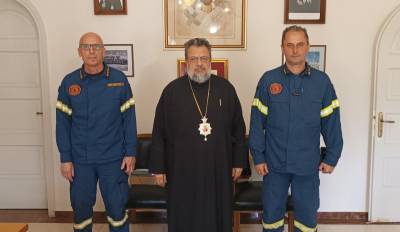 Επίσκεψη Καπουράλου στον Μητροπολίτη Μεσσηνίας