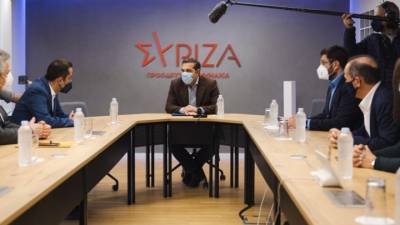 Τσίπρας: Να μην περάσουν άλλα κόστη σε καταναλωτές και πολίτες - Να ενισχυθούν οι δήμοι