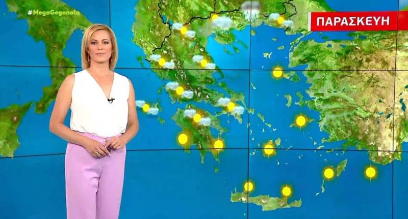 Αίθριος ο καιρός την Παρασκευή - Αναλυτική πρόγνωση (Βίντεο)