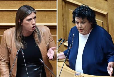 Βουλή: Κωνσταντοπούλου κατά Άδωνι, Γεροβασίλη, Μπακογιάννη - Γεωργιάδης: «Είναι κακιά, υστερική» (Βίντεο)