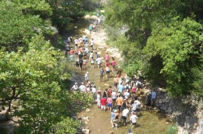 Πεζοπορία στη Νέδα