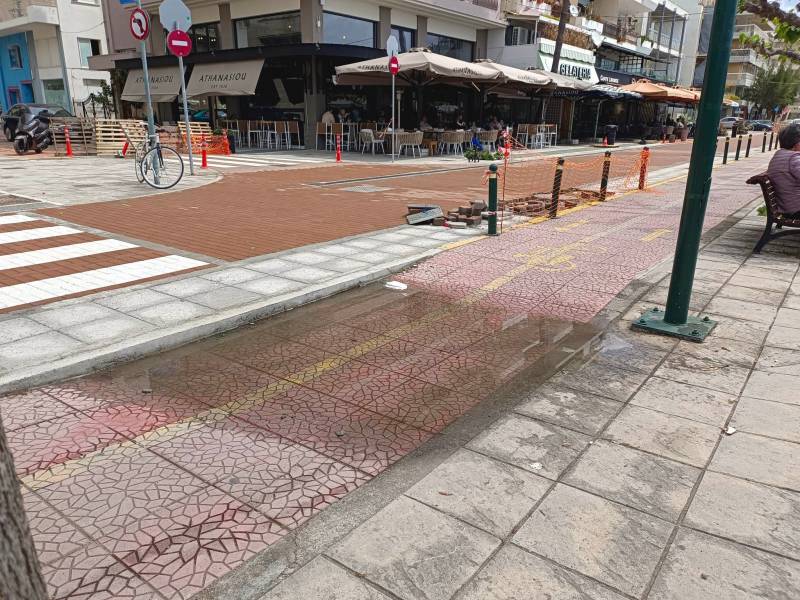 Κακοτεχνίες στο ποδηλατόδρομο