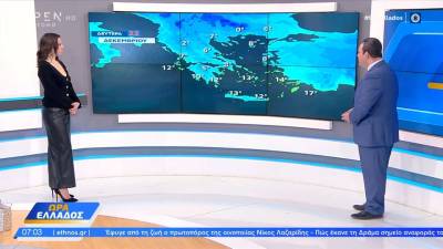 Καιρός 22/12/25: Με βροχερό καιρό ξεκινάει η εβδομάδα