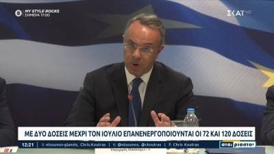 Με δύο δόσεις μέχρι τον Ιούλιο επανενεργοποιούνται οι 72 και 120 δόσεις