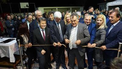 Μεσσήνη: Εγκαινιάστηκε ο πολυχώρος στο πρώην Δημοτικό Καρτερολίου