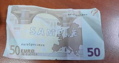 Αργολίδα: Σύλληψη νεαρών με πλαστά 50ευρα, που ανέγραφαν... "sample"