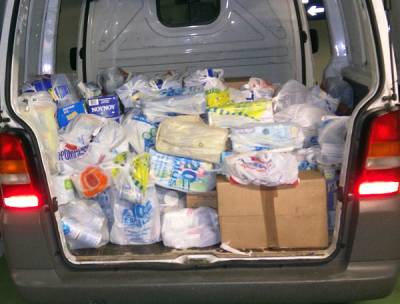 Διανομή επισιτιστικής βοήθειας στην Τριφυλία