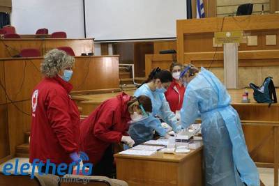 Κορονοϊός: Αρνητικά και τα 120 τεστ στο Γυμνάσιο Φιλιατρών