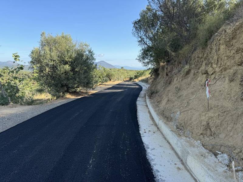 Ασφαλτόστρωση δρόμου Μυρτοποταμιά – 3η επαρχιακή οδός