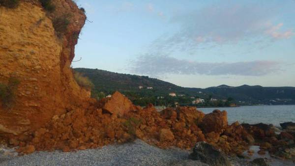 Η κατολίσθηση της Σάνταβας και η προστασία των ακτών