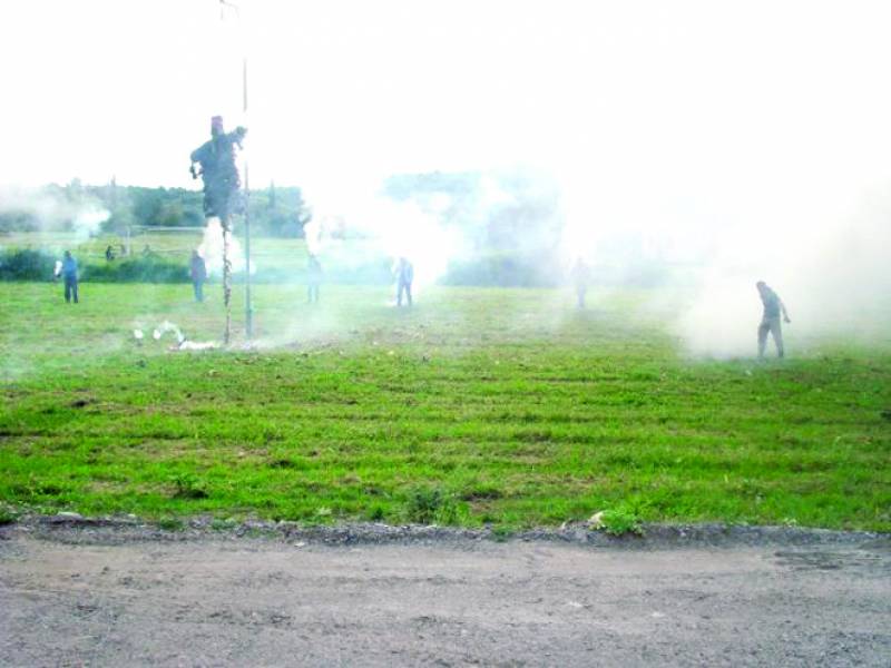 Σαϊτοπόλεμος σε Καλαμάτα, Μεσσήνη και Εύα