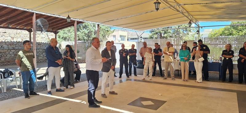 Στην αποστρατεία Πάνου ο Καρβέλας