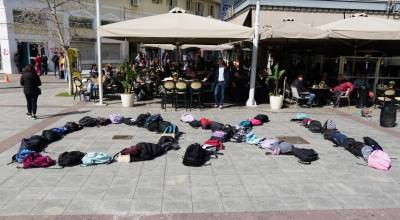 Πρωτότυπη δράση κατά της βίας από μαθητές σχολείων της Μεσσηνίας