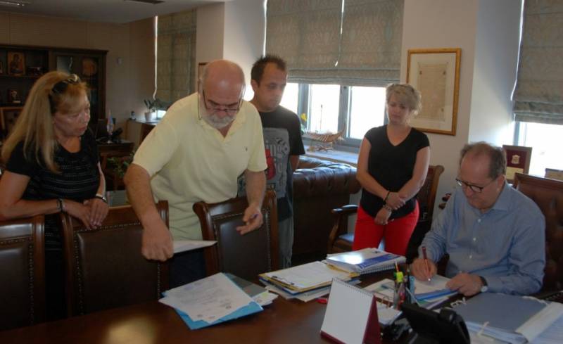 Δύο νέοι υπάλληλοι στο Δήμο Καλαμάτας.