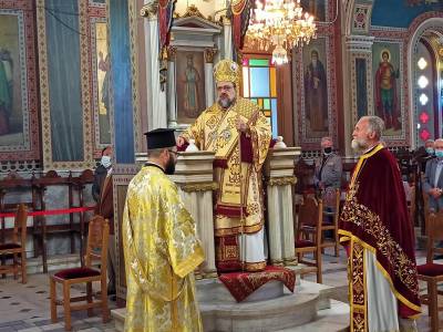 Ο μητροπολίτης Μεσσηνίας σε Μεθώνη και Μελιγαλά