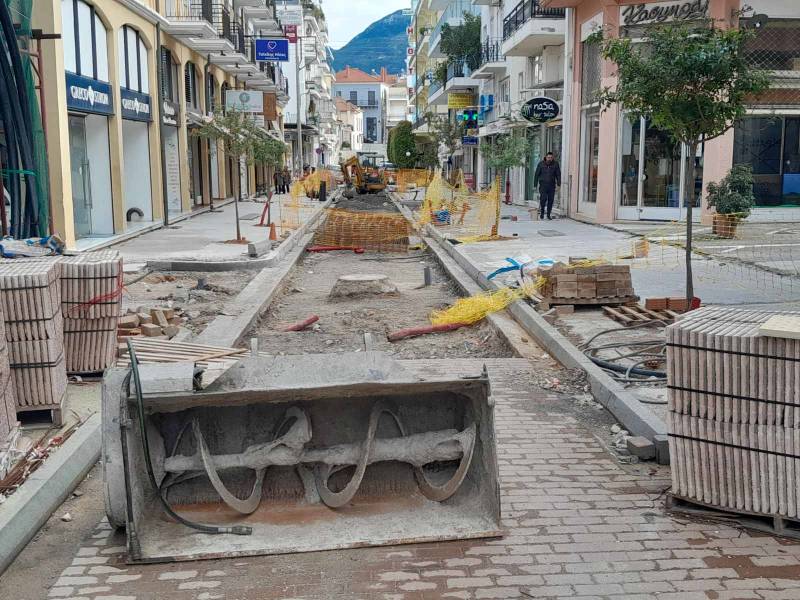 Καλαμάτα: Νέες διαμαρτυρίες για την ανάπλαση στην Κολοκοτρώνη