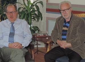 Ο Στ. Παπαδόπουλος στον Νίκα για τη μονάδα φροντίδας ηλικιωμένων