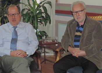 Ο Στ. Παπαδόπουλος στον Νίκα για τη μονάδα φροντίδας ηλικιωμένων