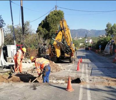 Ξεκίνησε η εκσκαφή για την παράκαμψη Βελίκας