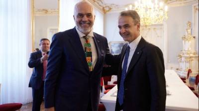 "Συγνώμη" για τις δηλώσεις του ζήτησε ο Έντι Ράμα από τον Κυριάκο Μητσοτάκη