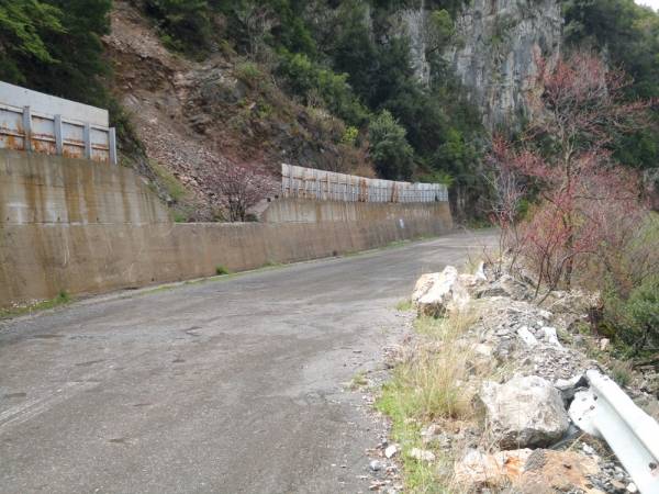 Παράταση για την προστασία δρόμων από την πτώση βράχων
